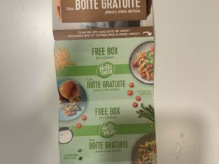 Hellofresh free box coupon