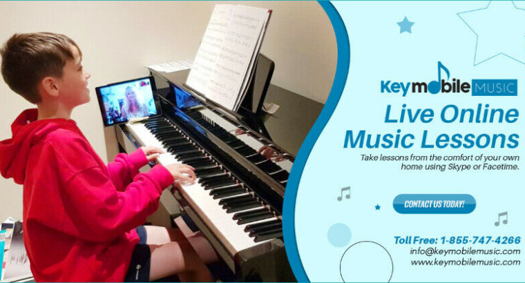 ONLINE Private Music Lessons (Skype, Facetime, Zoom)