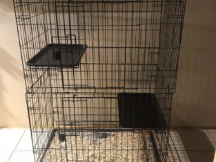 Beautiful big pet cage. Birds, cats or small pets!