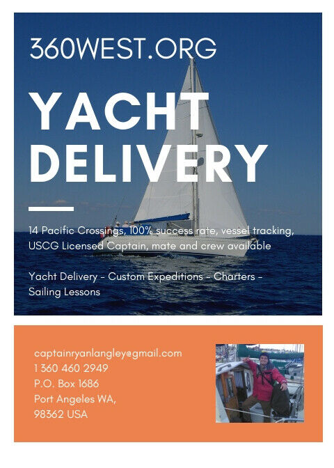 Sailing Charters, Lessons or Yacht Delivery!