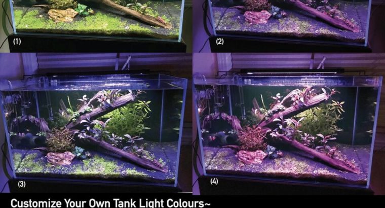 JC&P Aquarium Led Light Remote Control RGB colors sizes