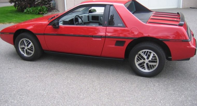 1984 Fiero. Ultra low miles