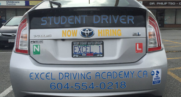 EXCEL DRIVING ACADEMY*A+ BBB ACCREDITED SCHOOL*CLASS 5 AND 7*