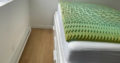 Ikea Brimnes Bed, Mattress, Mattress Pad, x 2 side tables
