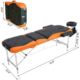 ALL INCLUSIVE | Ultra Portable Mobile Massage Table Bed with Adjustable Back • Spa Tattoo Reiki Table de Massage Mobile