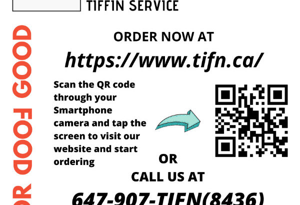 Indian Tiffin Service – TIFN Meals -www.Tifn.ca P:647-907-8436