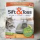 Cat collar, cat food & Water Dish & Sift & Toss Litter Liners