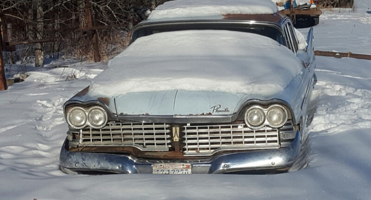 1959 Plymouth 2-door sedan project