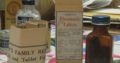 Vintage Medicine Bottle and Box Collection