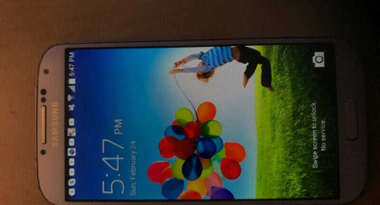 Samsung Galaxy S4 unlocked, 16 GB, casing