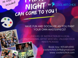 Paint night “Let’s paint”, Art classes