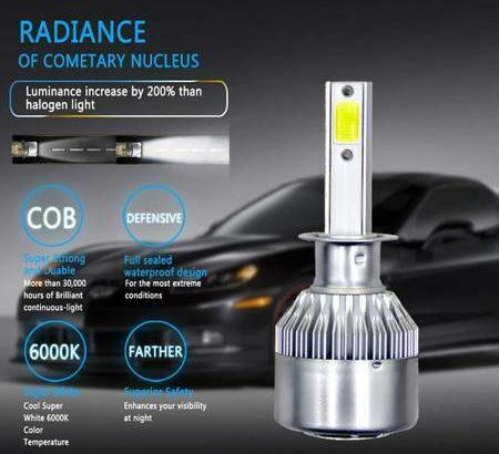 Brand New 2 x H11 LED Headlight Bulbs – Delivery Available