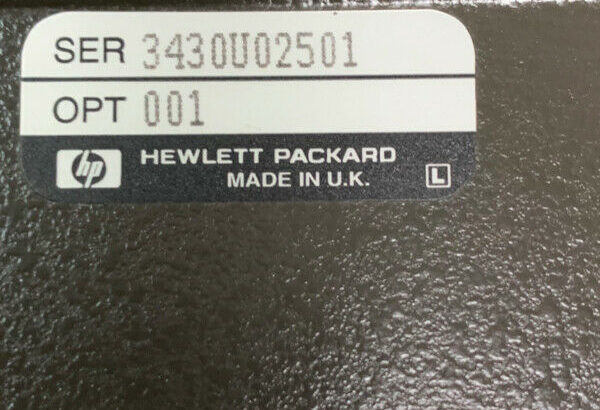 HP SIGNAL GENERATOR model 8757A