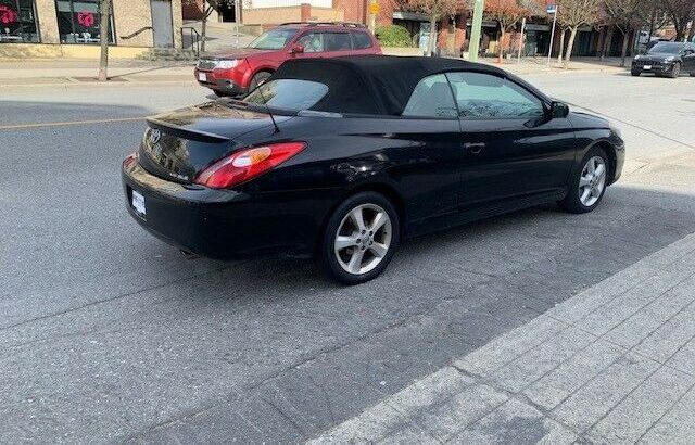 2005 TOYOTA CAMRY SOLARA CONVERTIBLE