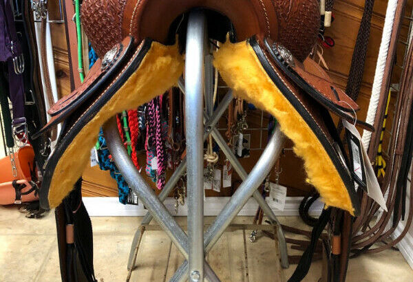 New 16″ Country Legend Combo Flower Trail Saddle