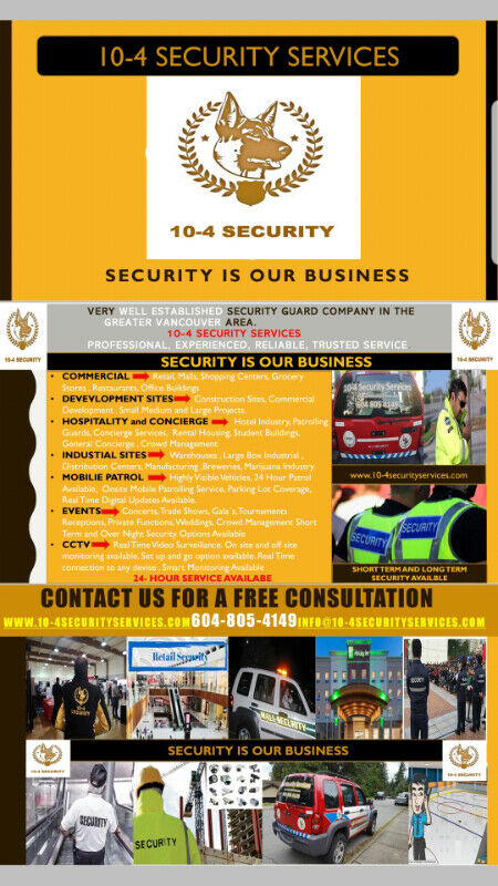Security provider for your business