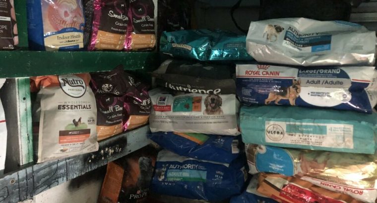Pet food and supplies