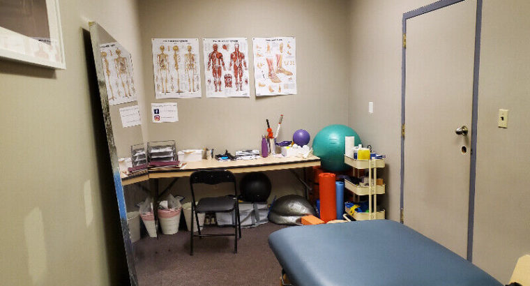 RMT, Physio, Osteopaths, Chiropractors. Room to rent!