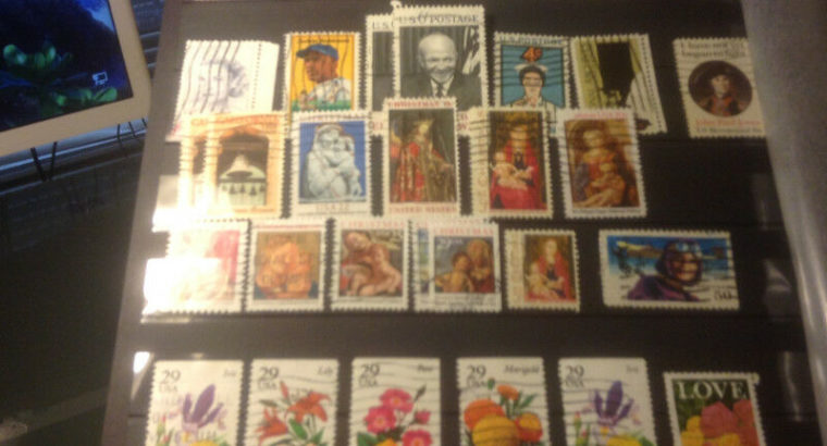 RARE Collection International Postage Stamps Album 35 Page