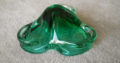 Vintage Mid Century Modern Chalet Art Glass Bowl – Green