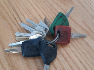 Found keys