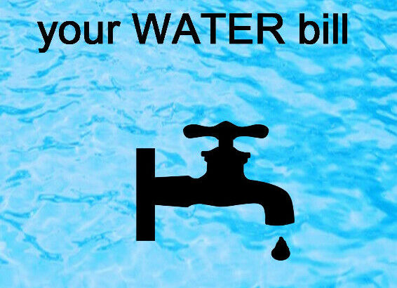 WAYS to SAVE on your WATER bill