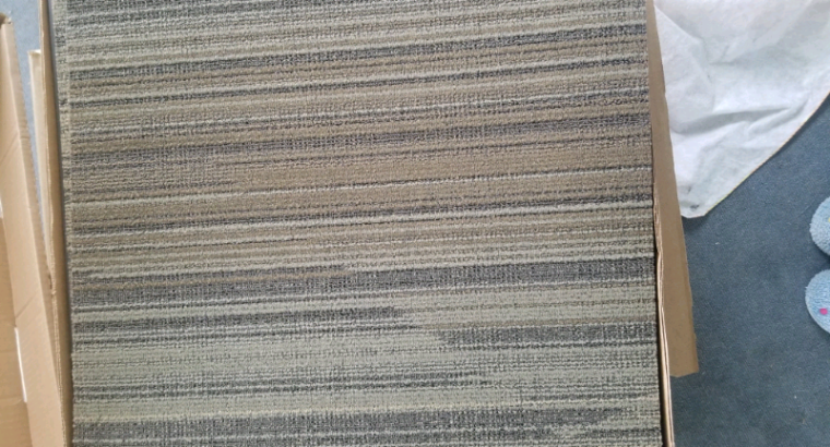 *New* Indoor carpet tile.