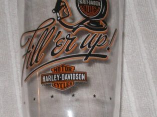 Harley-Davidson Glass.