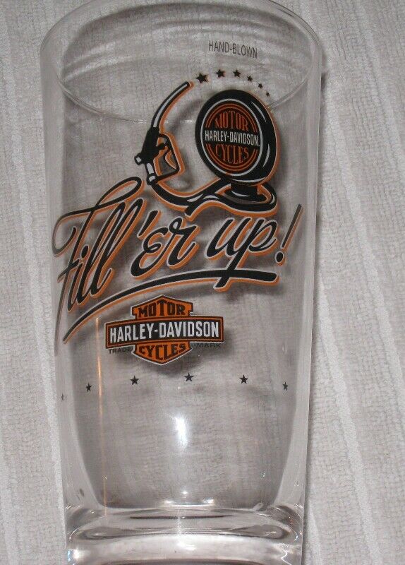 Harley-Davidson Glass.