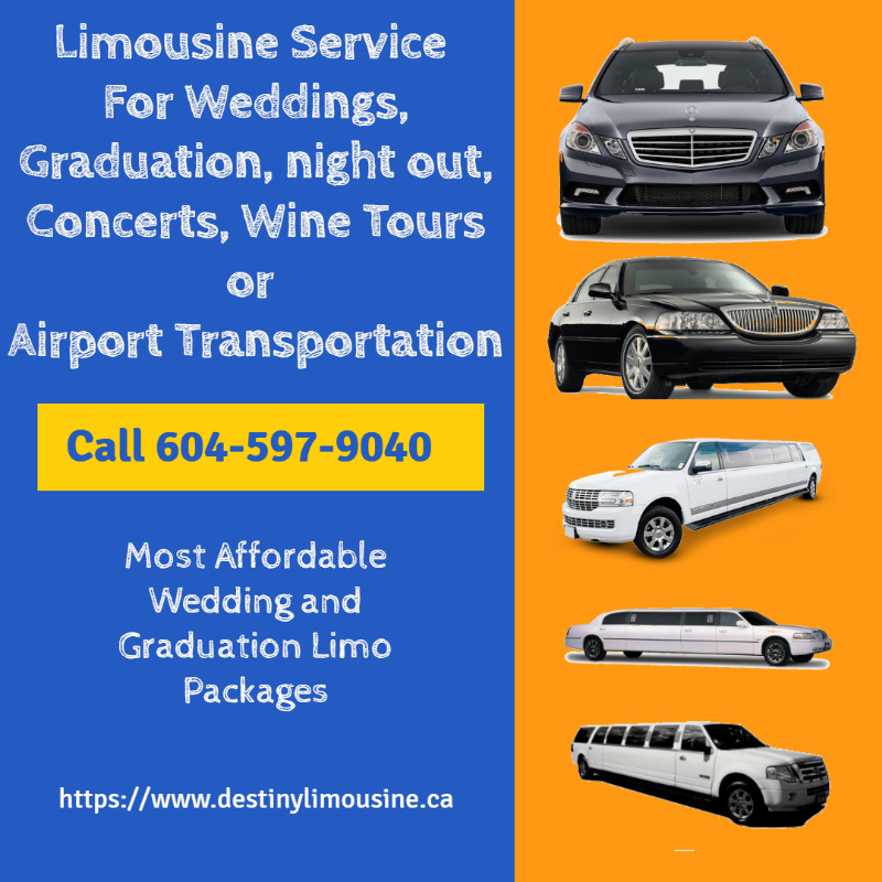 Destiny Limousine Ltd – Best Limo Service in Vancouver