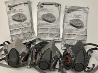 3M Half Face (6000 series) Respirator + 3M Cartridges