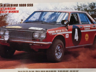Hasegawa 1/24 Nissan Bluebird 1600 SSS 1970 East African Safari