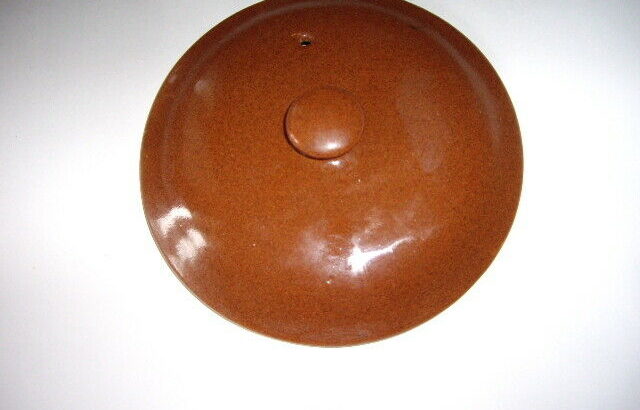 vintage crock lid perfect