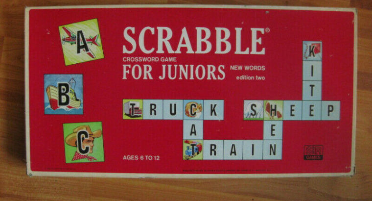 Vintage (1964) Scrabble for Juniors