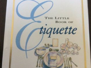 “The Little Book of Etiquette” mini book