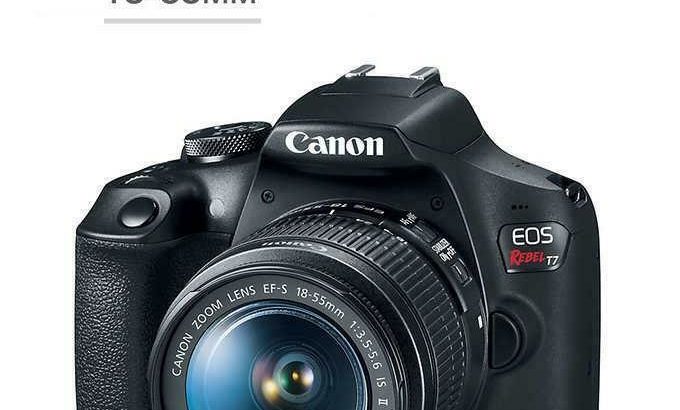 Canon T7 EOS Rebel DSLR Digital Camera with Lens Kit 18-55mm EF-S III – WE SHIP EVERYWHERE IN CANADA ! – BESTCOST.CA