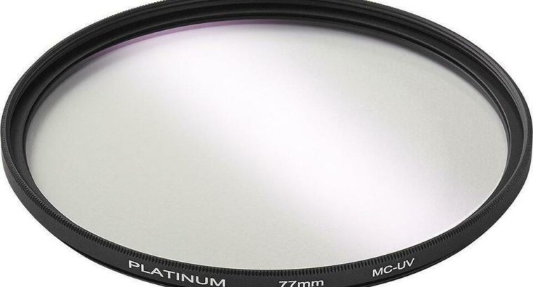 Platinum Series PT-MCUVF77-C 77mm Camera UV Filter