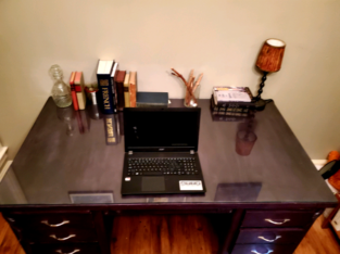 ReVamped Gothic styled Desk