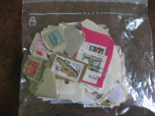Sorted bags of postage stamps – NO DOUBLES