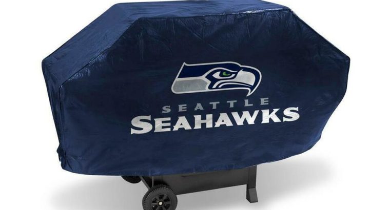 Seattle Seahawks Deluxe Grill Cover (New)