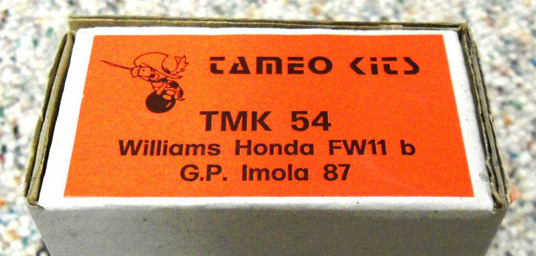 Tameo 1/43 Williams Honda FW-11B 1987