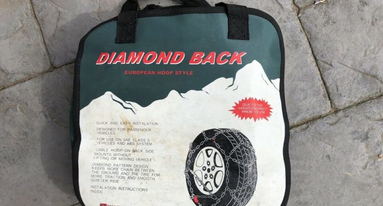 Tire Chains – Quick and easy install