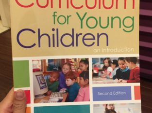 ECE Book: Curriculum for Young Children an introduction