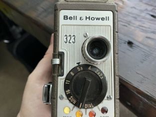 Bell and Howell 323 8mm movie camera