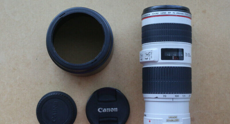 Canon EF 70-200mm f/4L IS USM Lens