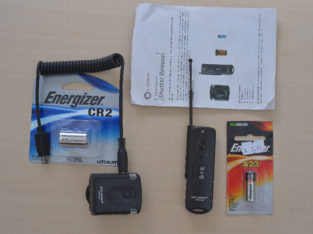 Promaster wireless remote trigger release, with new batteries