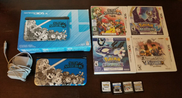 Nintendo 3DS XL (Smash Bros Edition, Blue)