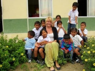 Teaching disadvantaged children in Ecuador