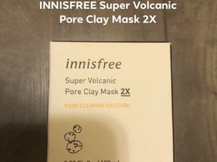 Wanted: INNISFREE Super Volcanic Pore Clay Mask 2X