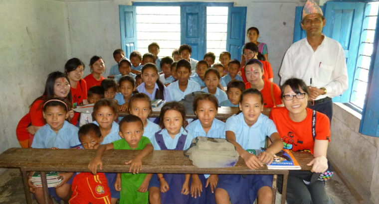 Teaching English in schools in Nepal